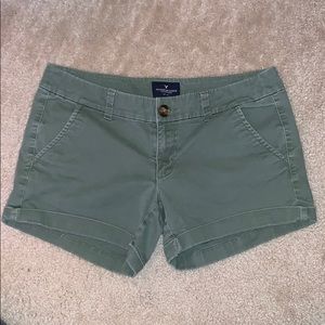 Soft Green American Eagle Midi shorts like new